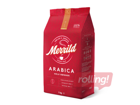 Kafijas pupiņas Merrild Arabica, 1kg