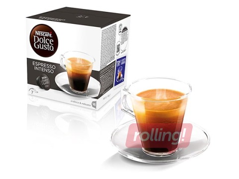 Kafijas kapsulas Nescafe Espresso Intenso,  Dolce Gusto, 16gab