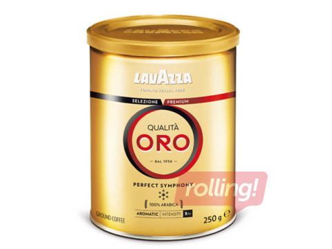Kafija maltā Lavazza Oro, metāla bundžā, 250g