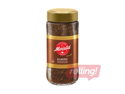 Kafija šķīstošā Merrild Classic, 100g