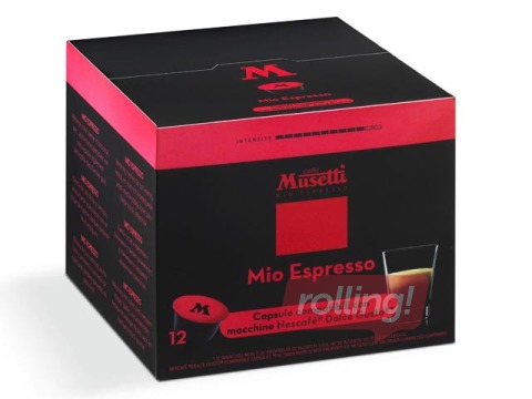 Kafijas kapsulas Musetti Mio Espresso, Dolce Gusto, 12gab