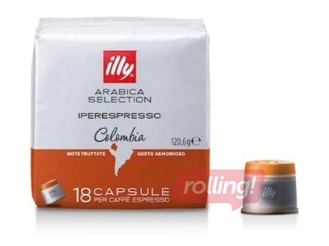Kafijas kapsulas Illy IperEspresso, Kolumbija, 18gab
