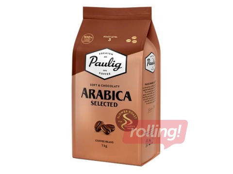 Coffee beans Paulig Arabica Selected, 1kg