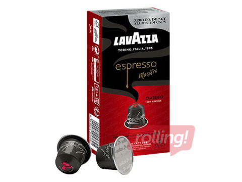 Kafijas kapsulas Lavazza Espresso Classico, Nespresso, 10gab