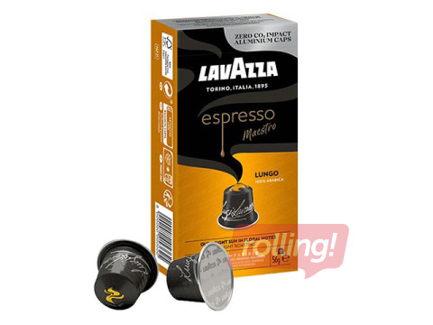 Kafijas kapsulas Lavazza Espresso Lungo, Nespresso, 10gab