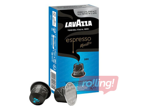 Kafijas kapsulas Lavazza Espresso DEK, bezkofeīna, Nespresso, 10gab