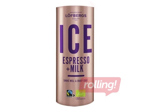 Aukstās kafijas dzēriens Löfbergs Ice espresso + milk (230ml)