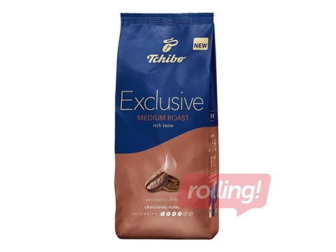 Kafija maltā Tchibo Exclusive Medium, 500g, soft pack