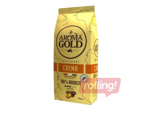 Kafijas pupiņas Aroma Gold, Crema, 1kg