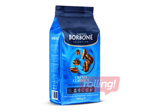 Kafijas pupiņas Borbone Crema Classica, 1kg