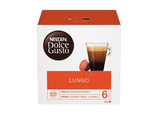 Kafijas kapsulas Nescafe, Lungo, Dolce Gusto, 16 gab.