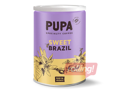 Kafija maltā Pupa Sweet Brazil, 250g