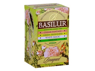 Tēja zaļā Basilur Bouquet Assorty, 25 pac.