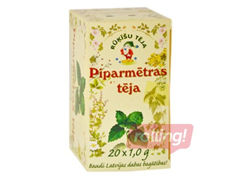 Tēja piparmētras Rūķīšu tēja, 20 x 1 g