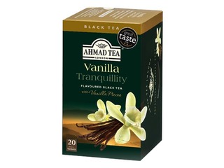 Tēja melnā aromatizētā Ahmad Vanilla, 20 x 2 g 