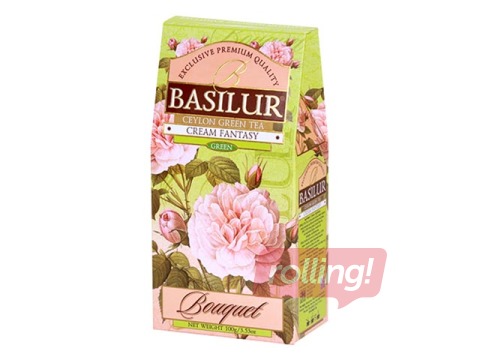 Tēja zaļā beramā Basilur Cream Fantasy, 100g