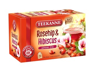 Augļu tēja Teekanne mežrozīte un hibiscus, 20 pac.