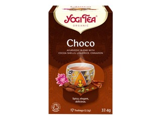 Ayurvedic tea Bio Yogi tea Choco, 17 packs.