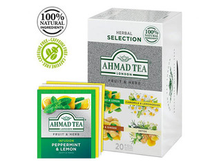 Tēja Ahmad, augļu un zāļu tējas maisījums, 20 pac