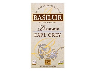 Melnā tēja Basilur Premium Earl Grey 25 pac