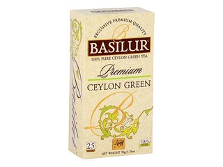 Zaļā tēja Basilur Ceylon Green 25 pac