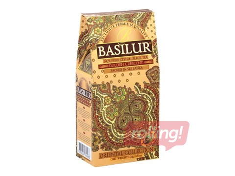 Tēja melnā Basilur Oriental Golden Crescent, 100g