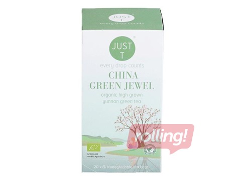Tēja zaļā Just-T China Green Jewel Bio 2g x 20