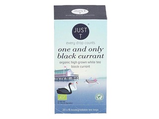 Tēja baltā Just-T One and Only Black Currant Bio 1g x 20