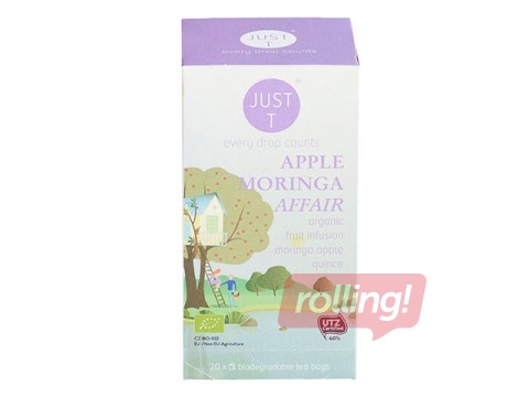 Tēja augļu Just-T Apple Moringaaffair Bio 2g x 20