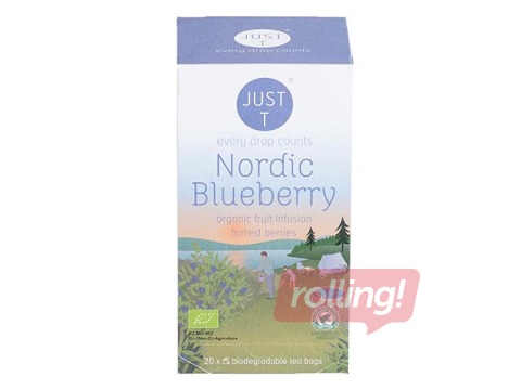 Tēja augļu Just-T Nordic Blueberry Bio 1,75g x 20