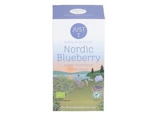Tēja augļu Just-T Nordic Blueberry Bio 1,75g x 20