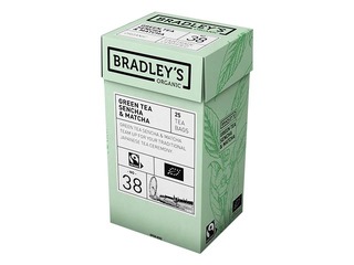 Tēja zaļā Bradley's senča un mača, 25 pac.