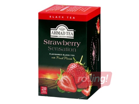 Tēja augļu Ahmad, Strawberry 20 pac.