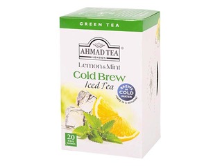 Tēja aukstā Ahmad, Cold Brew Lemon & Mint, 20 pac.