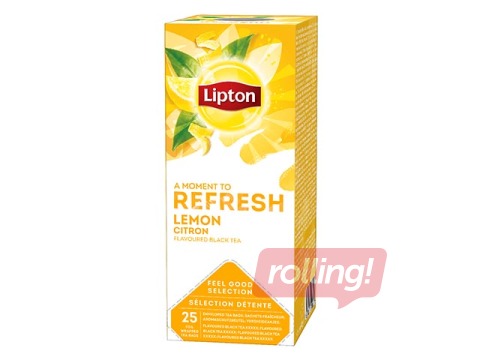Tēja melnā Lipton, citronu, 25 pac.