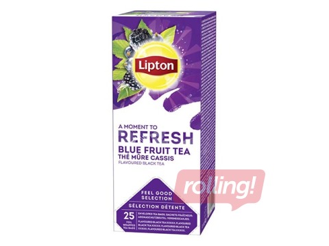 Tēja melnā Lipton Blue Fruits, 25 pac.