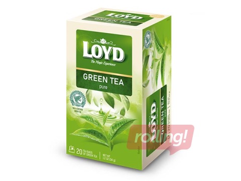 Tēja zaļā Loyd, 20x1.7g