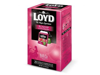 Puuvilja tee Loyd kibuvitsa ja vaarikatega, 20x2g