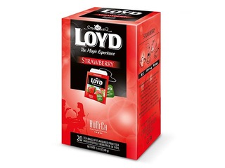 Tēja augļu Loyd ar zemenēm FS, 20x2g