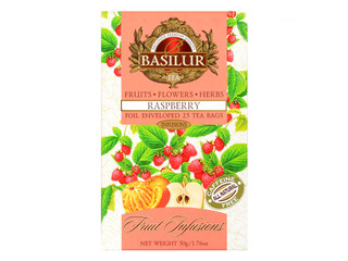 Tēja augļu Basilur Raspbery, 25 pac