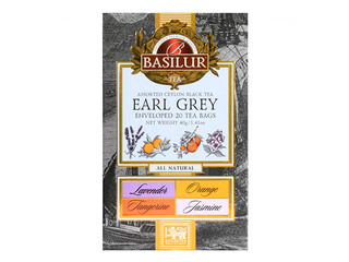 Tēja melnā Basilur Earl Grey Assorted, 20 pac.