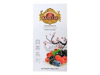 Tēja baltā Basilur Premium White Tea  Forest Fruit, 100g