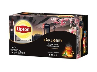 Tēja melnā Lipton Earl Grey, 50 pac.