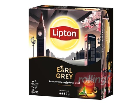 Tēja melnā Lipton arl Grey, 92 pac.