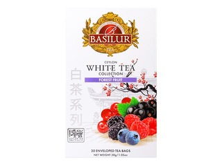 Tēja baltā Basilur Premium White Tea  Forest Fruit, 20 pac.