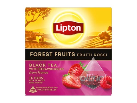 Tēja melnā Lipton Forest Fruit, 20 pac.