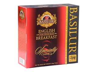 Tēja melnā Basilur Specialty Classics English Breakfast, 100 pac