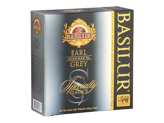 Melnā tēja Basilur Specialty Classics Earl Grey, 100 pac