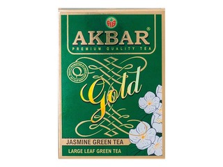 Tēja zaļā Akbar, jasmīnu, beramā, 100g