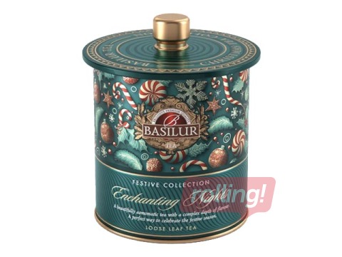 Zaļā tēja Basilur Festive Collection Magical Moments, 75 g